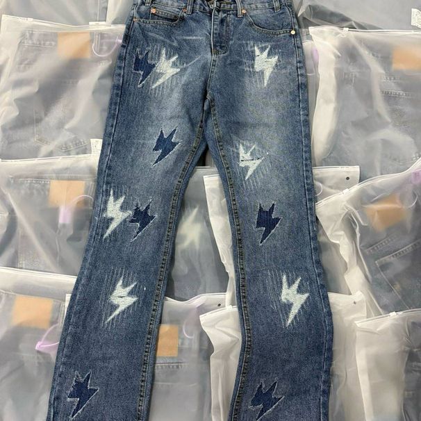Men's Retro High-Waisted Wide-Leg Trousers Vibe Style Washed Ripped Jeans Street Fashion Brand Design Spring Autumn Winter_viptrois.com