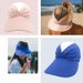 New Beach Wide Brim Sun Women's Open Top Hat Outdoor Sports UV Protection_viptrois.com