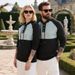 2025 Cross-border European, American Autumn And Winter New Products, Men And Women Of The Same Style, Couple Wear Loose Heavy Fleece Hooded Pullover_viptrois.com