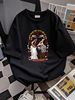 Halloween Movie T Shirt Horror Characters For Women Adam And Barbara Maitland Spooky Cotton Soft Top For Everyday Wear Breathable Comfortable_viptrois.com