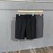 Men's Clothing Pants Drape Summer Thin Ice Silk Suit Shorts Loose Trousers_viptrois.com