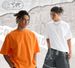 Men's Oversized Drop Shoulder T-Shirt – 240GSM Heavyweight Cotton, Box Fit, Streetwear Essential (XS-XXXL, Plain Color, Crew Neck)_viptrois.com