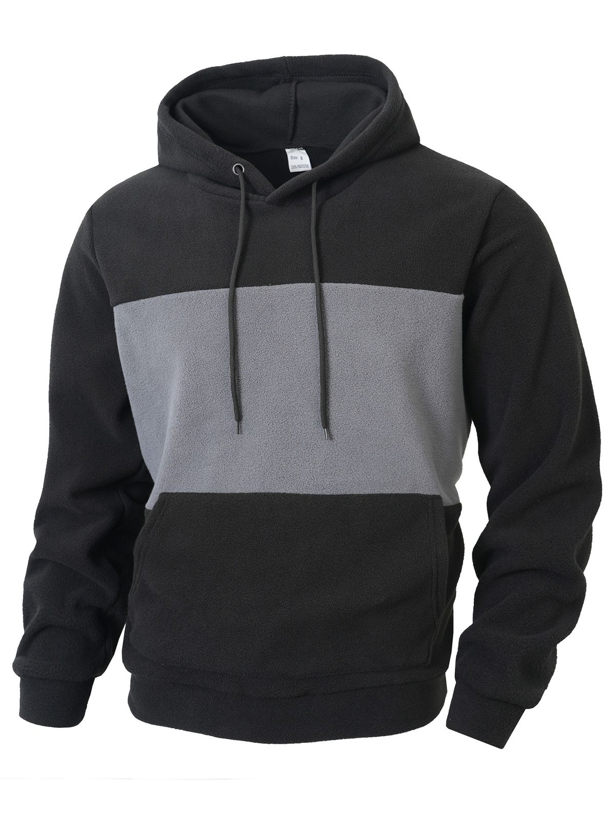 Men's Fashion Color Block Hooded Sweatshirt | Autumn Winter Casual Pullover | Trendy Streetwear For Men | Lightweight & Comfortable_viptrois.com