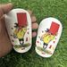 Shin Guard Red Brand Football Shin Pads Mini Mini Shin Pads Training Supplies Protective Gear Shin Guards Foot Guards_viptrois.com