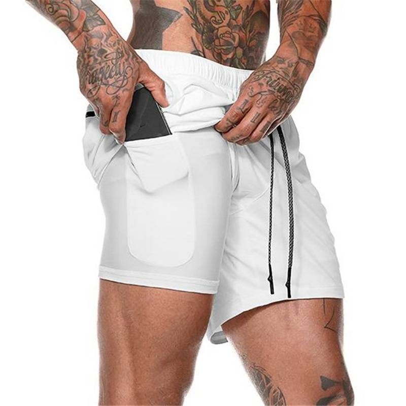 Men's Clothing Shorts Camouflage Summer Men's Large Size Five Point Quick Drying Breathable Fitness Sports Running_viptrois.com