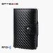 Men's Wallet Card Cases RFID Anti Theft Card Box Carbon Fiber Metal Aluminum Box Automatic Pop Up Men And Women Credit Card Holder_viptrois.com