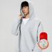 Men's Clothing Fleece Lined Hoodies, Autumn And Winter Patchwork, Two Piece Pullover Style_viptrois.com