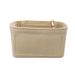 Felt Cosmetic Bag Inner Liner Bag Inner Liner Bag Anti-dirt Bag Support Solid Color Side Pull Protection Inner Liner_viptrois.com