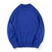 Spring And Autumn New Men's Solid Color Crew Neck Slim Fit Base Shirt Long Sleeve Youth Casual Versatile Knitted Sweater_viptrois.com