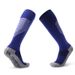 Blue Thickened Towel Bottom Football Socks Men Women High Tube Over Knee Shock Absorption Sweat Absorbent Long Tube Socks_viptrois.com