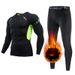 Winter Outdoor Fleece Warm Sports Tights Set Fitness Running Basketball Outdoor Training Men's Fitness Clothing_viptrois.com