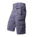Men's Clothing Cropped Trousers Men's Loose Straight Summer Large Size Trendy Casual Mid Length Trousers With Multiple Pockets Pure Cotton Work Shorts_viptrois.com