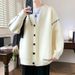 Pure Cross-Border Foreign Trade Dropshipping Autumn Winter New Casual Sweater Men Long Sleeve Knitted Shirt_viptrois.com