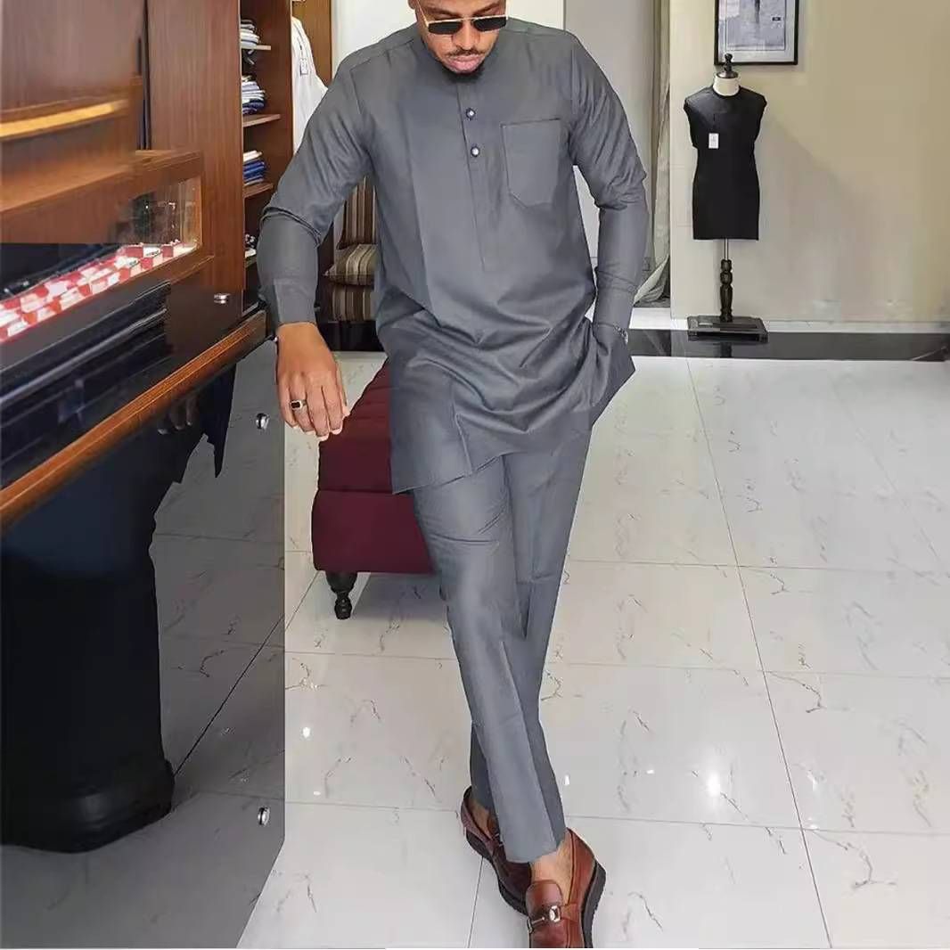 Men's Clothing men's ethnic suits hot selling high quality embroidery style versatile_viptrois.com