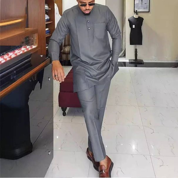 Men's Clothing men's ethnic suits hot selling high quality embroidery style versatile_viptrois.com