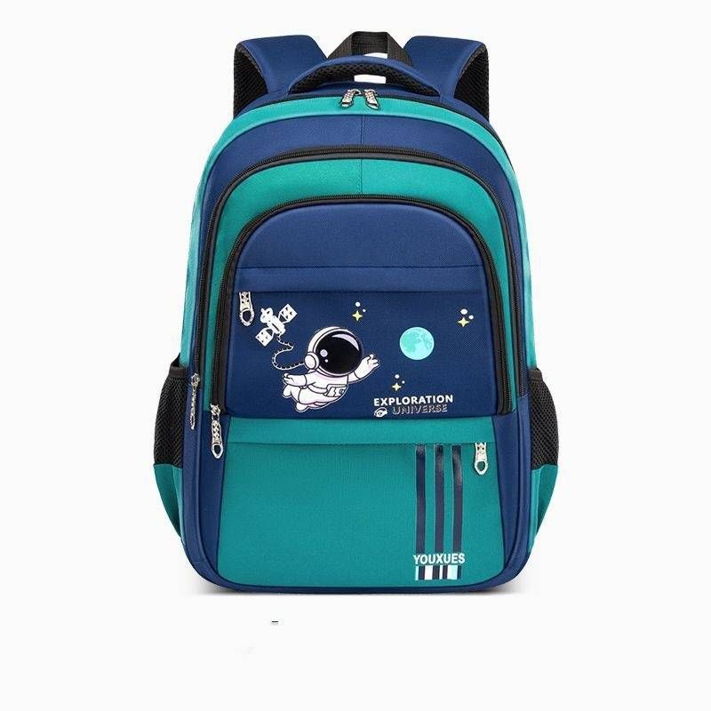 Kids Bags Primary School Students Backpack Astronaut One Two Three Four Five Six Grade Boy Schoolbag Large Capacity Girl Backpack Spine Protection_viptrois.com