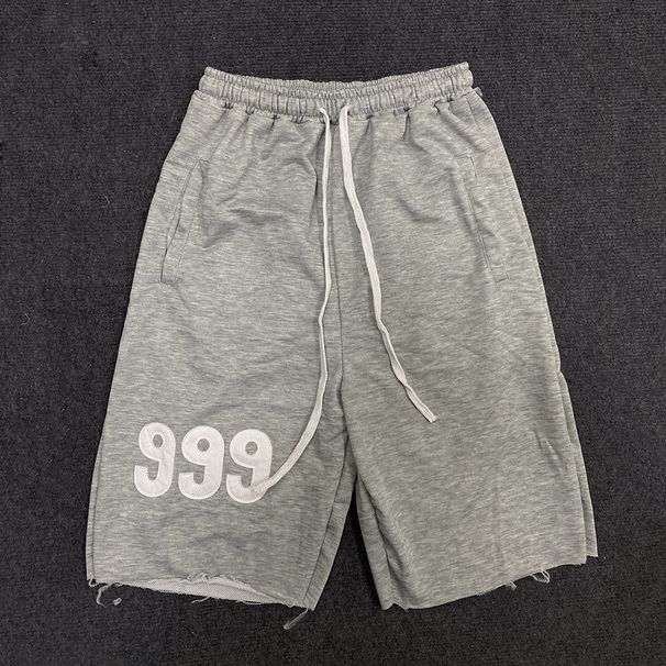 Men's Clothing High Street Trend Loose Casual Running Shorts Sweatpants Sports Shorts Men And Women_viptrois.com