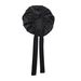 Medium Size (36cm) Satin Ribbon Bow Hair Cap & Shower Cap - Imitation Silk, Single Layer, Solid Color, Lightweight & Elegant (Best Seller)_viptrois.com