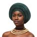 New Women's Gold Stamped Fashionable Elastic Pit Strap Laminated African Ethnic Baotou Hat_viptrois.com