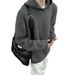 Hooded Sweater Jacket Men's Autumn And Winter Solid Color Knitted Sweater Versatile Sweater_viptrois.com