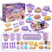 Cross Border Children's Play House Kitchenware Afternoon Tea Simulation Food Cake Girl Interactive Tea Break Set Toy Wholesale_viptrois.com