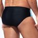 Men's Triangle Solid Color Tight Anti Exposure Anti Embarrassment Sexy Sports Fashion Swimming Trunks_viptrois.com