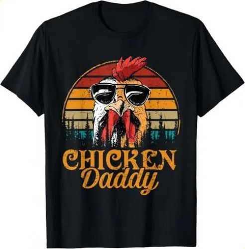 T-shirtchicken Daddy Vintage Poultry Farmer Funny 2026 Fathers Da_viptrois.com