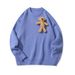 Men's Clothing Autumn And Winter New Style Knitted Sweater Men Loose Solid Color Sweater_viptrois.com