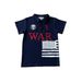 "3D Embroidered Flag Polo Shirt For Men & Women - Breathable Polyester, Long Sleeve, Regular Fit, Streetwear Fashion (Black/White, S-2XL)"_viptrois.com