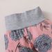 Girls Autumn And Winter New Korean Style Hot Selling Long Sleeved Letter Printed Top + Flower Pants Four Piece Set_viptrois.com
