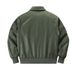 Vintage Military Flight Jacket – Inspired Slim Fit Bomber (Lightweight Nylon, Water-Resistant, Multi-Pocket Utility Jacket For Urban Exploration)_viptrois.com