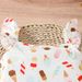 Mother & Kids Summer Girls Cute Casual Printed Fungus Fly Sleeve Romper One Piece Bodysuit Spot Wholesale_viptrois.com