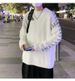 Winter new soft and thick sweater round neck ins trendy brand niche design retro knit sweater_viptrois.com