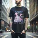 MENS WOMENS Link Click Shiguang Daili Ren Cheng Xiaoshi Lu Guang Short Sleeve T-Shirt Mens Womens Tees Top 337_viptrois.com