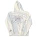 Five-Pointed Star Spider Web Zipper Cardigan Front And Back Print Trendy Versatile Style Couple Loose Hoodie Sweatshirt_viptrois.com