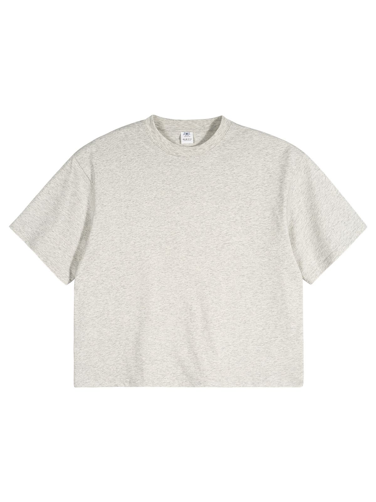 Men's Clothing Boxy Fit Oversized Cotton T-Shirt - Drop Shoulder Short Sleeve Crew Neck Tee For Casual Streetwear (Brown, Orange, Black)_viptrois.com