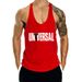 Men's Clothing Fitness Brothers Muscle Loose Casual Sports Basketball Running I Shaped Vest Cotton_viptrois.com