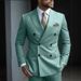 Men's Clothing Business Banquet Host Clothing Best Man Groom Suit_viptrois.com