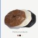Women's Spring And Autumn British Style Versatile Artistic Octagonal Soft PU Leather Pumpkin Hat Korean Fashion Beret_viptrois.com