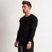 Cross-border Fitness Long-sleeved T-shirt Slim-fitting Sweat-absorbing Breathable Bottoming Shirt Cotton Light Plate Solid Color Top Foreign Trade_viptrois.com