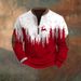 Cross-Border 3D Men's Half Zipper European American Autumn And Winter Printed Sweatshirt_viptrois.com