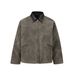 Cross-Border European And American Style High Street Detroit Lapel Faux Suede Zipper Washed Jacket Padded Coat MA1i_viptrois.com