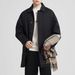 Pulse MOMAIKE Clothing Balmacen Mid-Length Trench Coat 2025 Autumn New Style Turn-Down Collar Men's Jacket 81472_viptrois.com