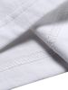 Maglietta Uomo 100% Cotone 180g Collo Tondo Stampa Pollo Comoda Stile Casual Quotidiano Vestibilità Regolare_viptrois.com