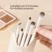 Makeup Tools Eyeshadow Brush Detail Brush Eye Silkworm Smudge Brush Down To The Brush Soft Bristle Tapered Fine Concealer Makeup Brush Set Portable_viptrois.com