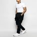 Men's Clothing Fashion Men's Strappy Denim Rompers Ripped Jeans Trousers_viptrois.com