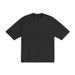 Men's Premium Cotton T-Shirt - Soft & Breathable Summer Essential, Relaxed Fit, Solid Color Streetwear For Casual & Urban Style (White/Black)_viptrois.com