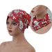 Women's Ethnic Headscarf Hat – Satin-Lined Chemotherapy Headwear With Knotted Indian Style_viptrois.com