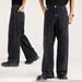 Men's Clothing Jeans Straight Wide Leg Jeans Washed High Quality Long Casual Jeans_viptrois.com