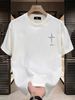 【DORAE】2026 Unisex T-shirt (Heavyweight Cotton) Black ("NIC Star" Print & 3D Textured Print) – Casual Style For City Walk_viptrois.com